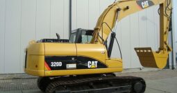 Caterpillar-320D-Hydraulic-Excavator-Move-Slowly-Trouble