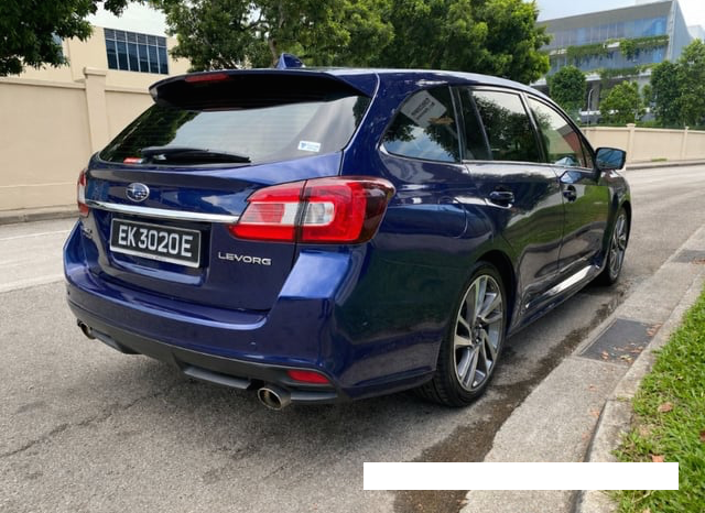2016 SUBARU LEVORG GT SUNROOF full